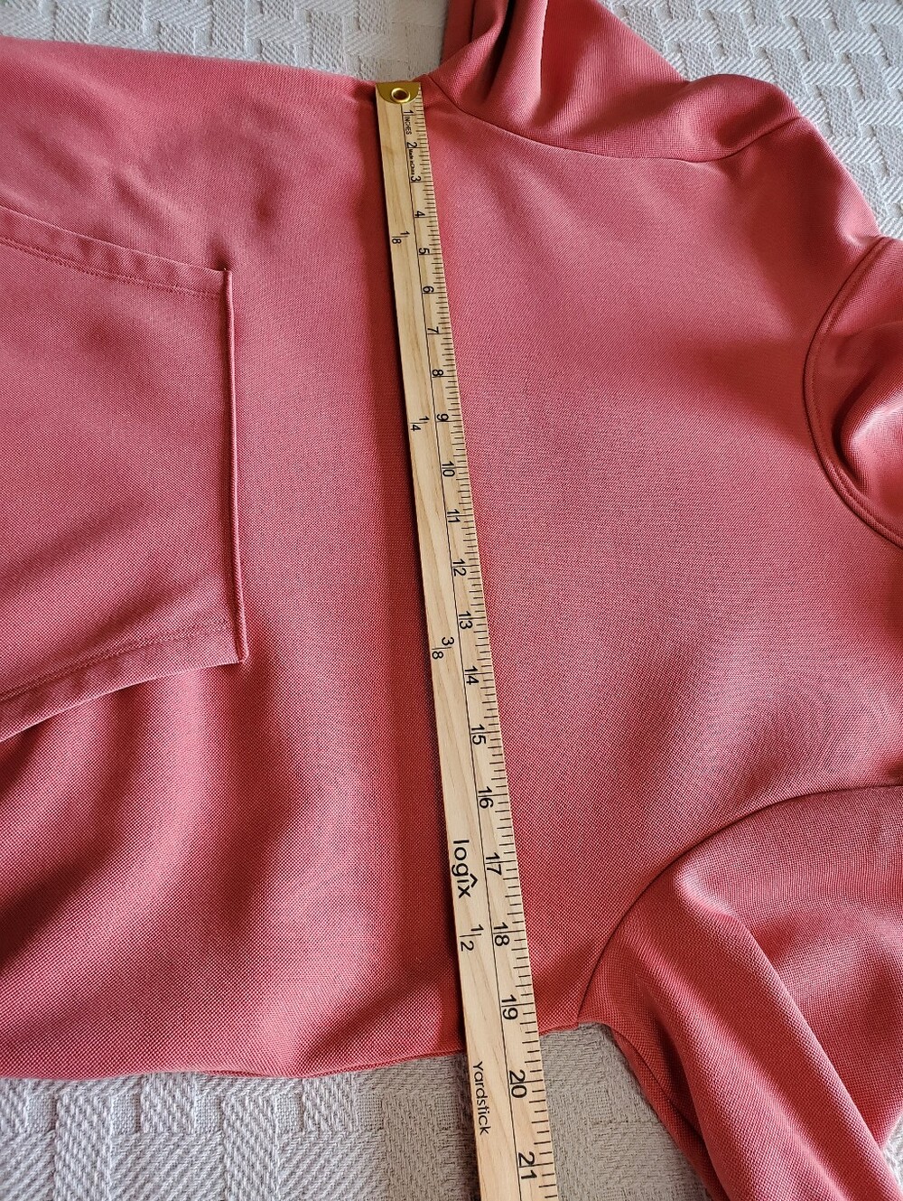Under Armour Coral Synthetic Fleece Mock Neck Mirage Pullover Sweater - Picture 5 of 10